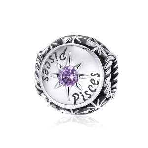 (bilde for) Pandora Style Shining Pisces Charm - SCC1725-12