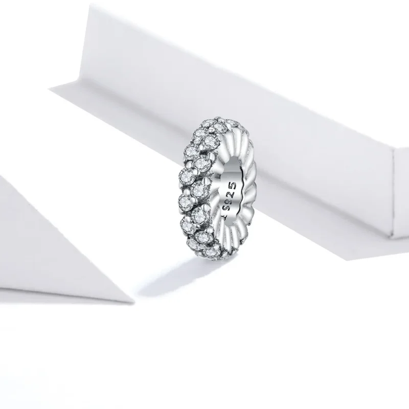 (bilde for) Pandora Style Shining Winter Spacer - SCC1648 - Vis 2