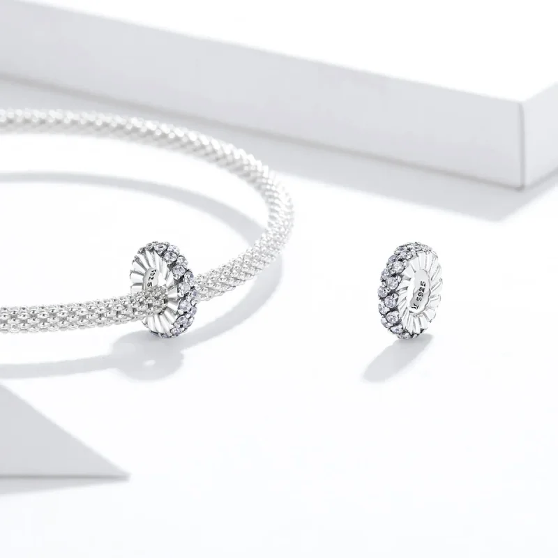 (bilde for) Pandora Style Shining Winter Spacer - SCC1648 - Vis 4