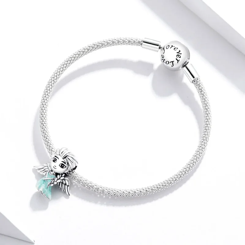 (bilde for) Pandora Style Snow Fairy Charm - SCC1652 - Vis 3
