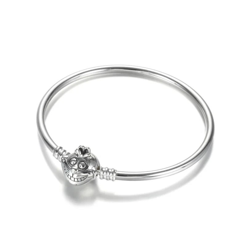 (bilde for) Disney Alice i Eventyrland Katten Cheshire-klemme Pandora Moments Bangle - 59934 - Vis 2