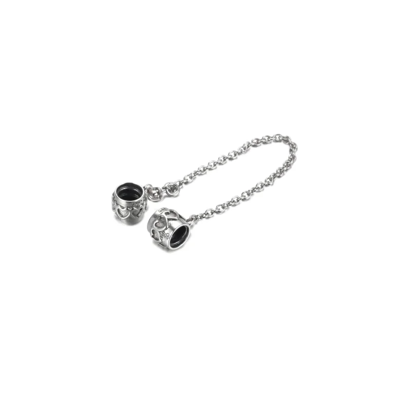 (bilde for) Limited Edition Pandora 20-årsjubileum hjertesikkerhetskjede - 799007C00-5 - Vis 3