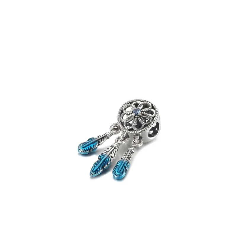 (bilde for) Pandora Blå Drømmefanger Charm - 799341C01 - Vis 2