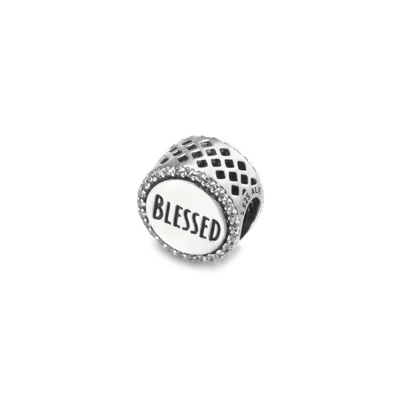 (bilde for) Pandora Blessed Charm, Clear Cubic Zirconia - ENG792016CZ_3 - Vis 2