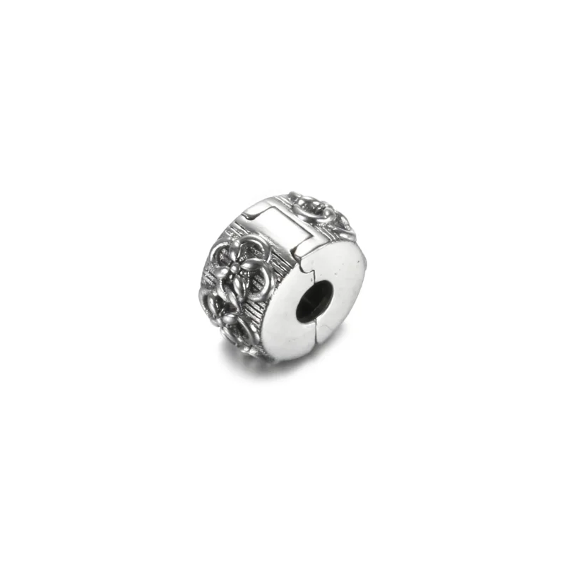 (bilde for) Pandora Blomstermønster Klemmecharm - 799316C00 - Vis 2