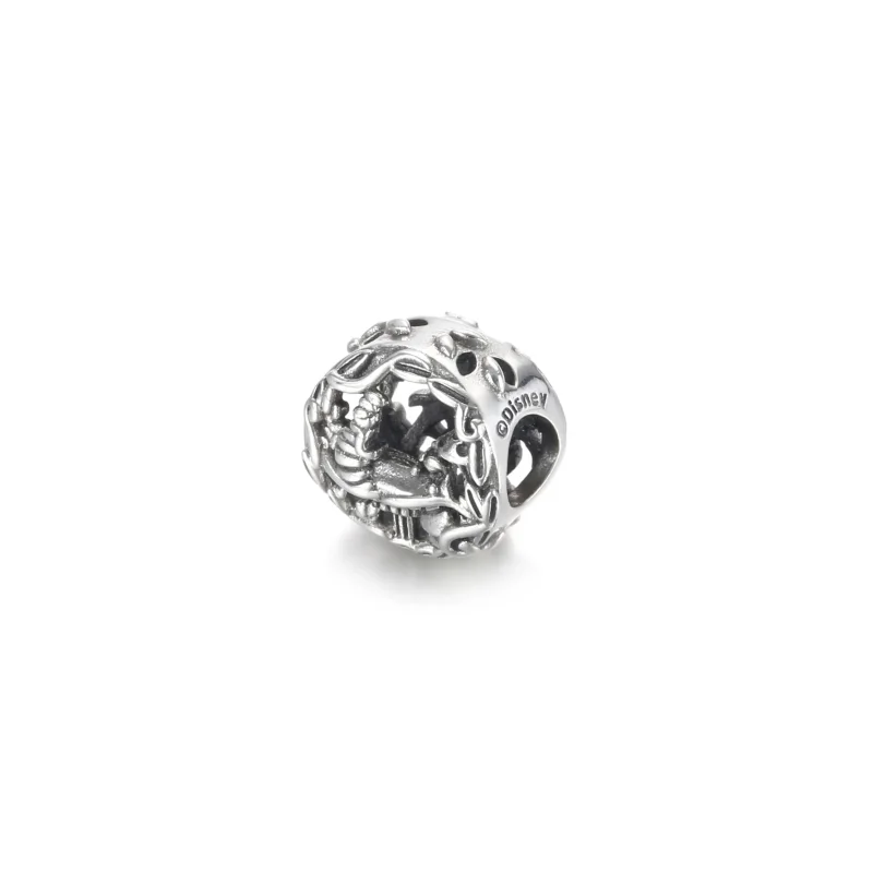 (bilde for) Pandora Disney Alice i Eventyrland, Katten Cheshire og Larven Absolem Charm - 79 - Vis 3