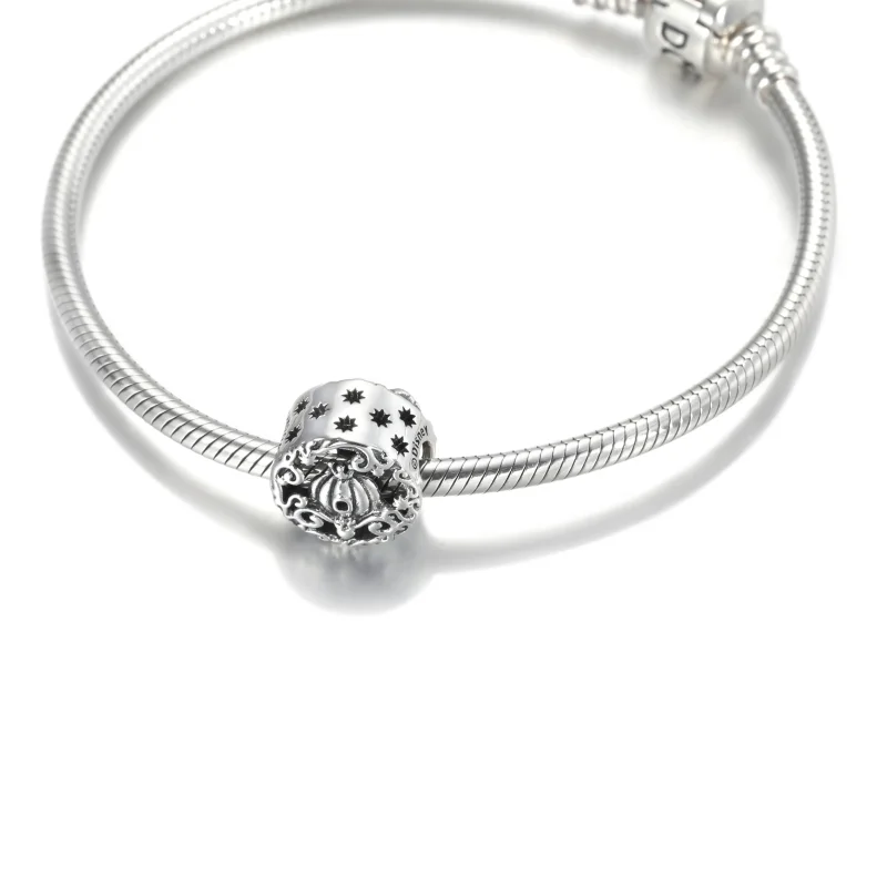 (bilde for) Pandora Disney Askepott Midnatt Gresskar Charm - 799197C00 - Vis 5
