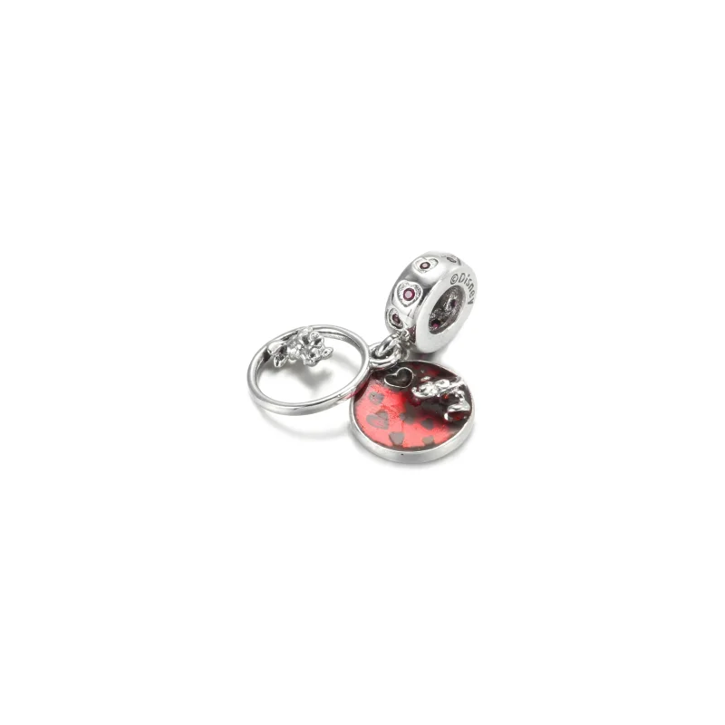 (bilde for) Pandora Disney Mikke Mus og Minni Mus Kjærlighet og Kyss Hengende Charm - 799298 - Vis 2