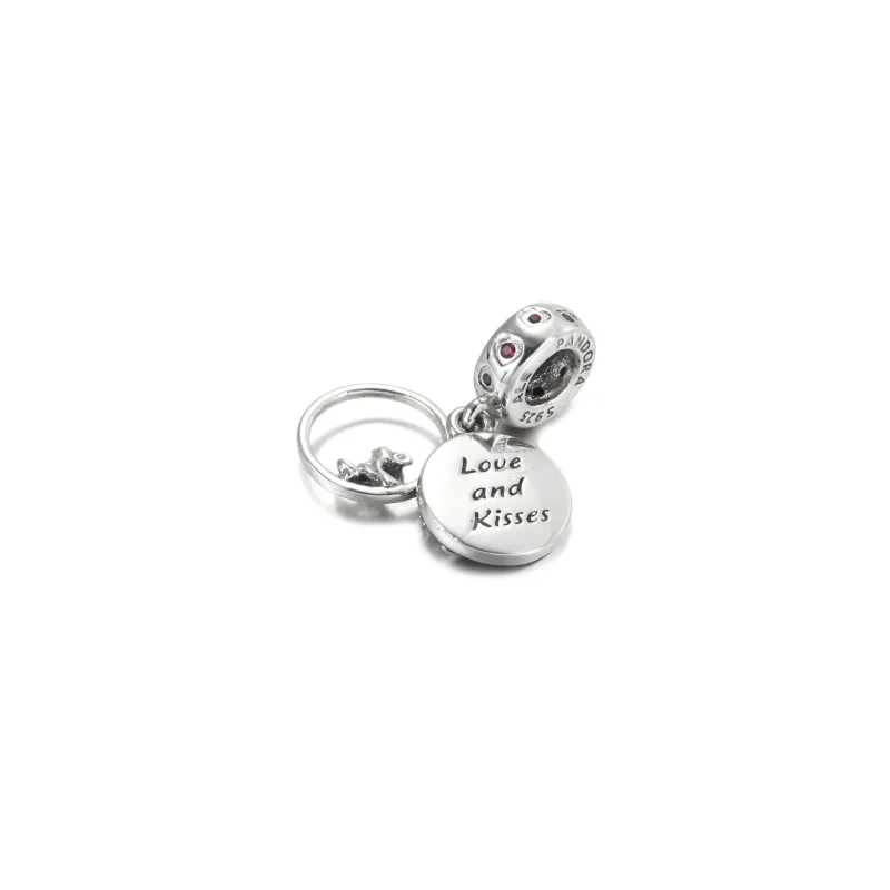 (bilde for) Pandora Disney Mikke Mus og Minni Mus Kjærlighet og Kyss Hengende Charm - 799298 - Vis 4