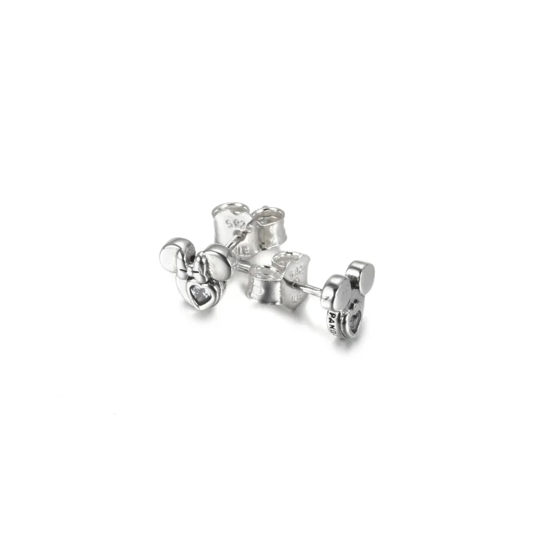 (bilde for) Pandora Disney Mikke Mus og Minni Mus Silhuett Øredobber - 299258C01 - Vis 3