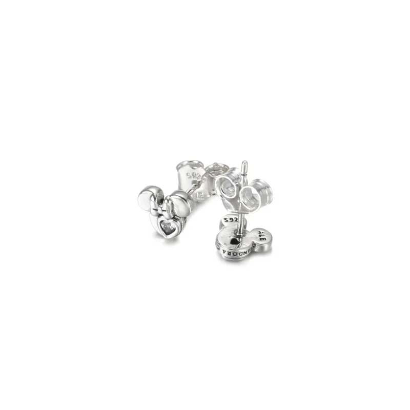 (bilde for) Pandora Disney Mikke Mus og Minni Mus Silhuett Øredobber - 299258C01 - Vis 4