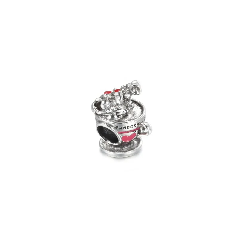(bilde for) Pandora Disney Parks Mikke Mus og Minni Mus Tekopp Charm - 799265C01 - Vis 3