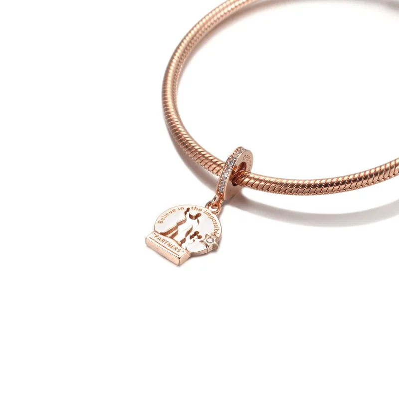 (bilde for) Pandora Disney Parks Tro på det umulige Hengende Charm - 789269C01 - Vis 5