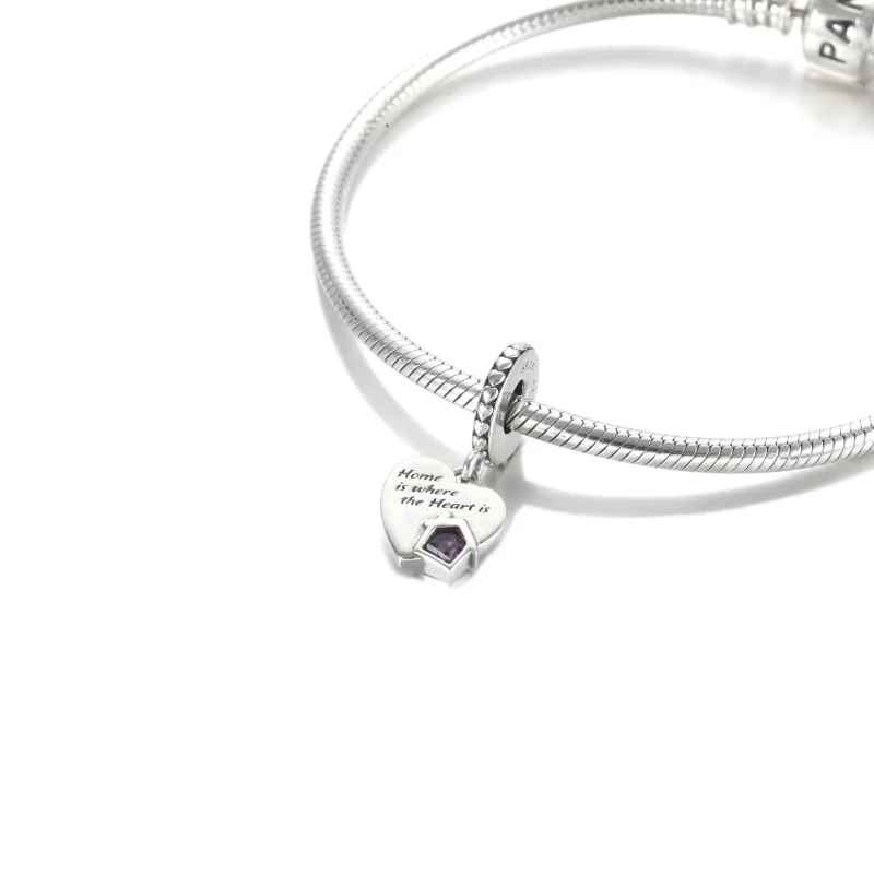 (bilde for) Pandora Elsker hjemmet mitt Hengende Charm - 799324C01 - Vis 2