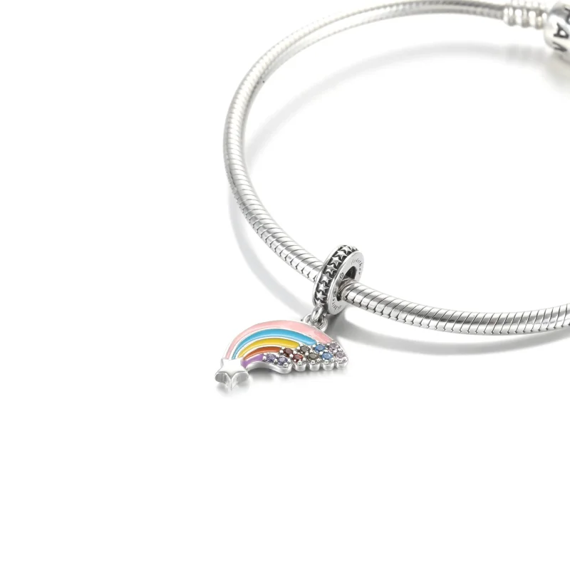 (bilde for) Pandora Fargerik Regnbue Hengende Charm - 799351C01 - Vis 5