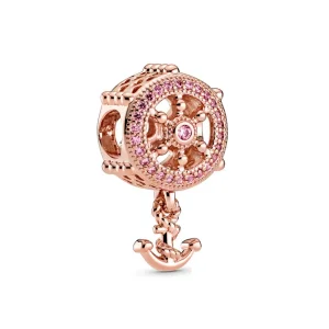 (bilde for) Pandora Funklende Ror og Anker Charm - 789017C01