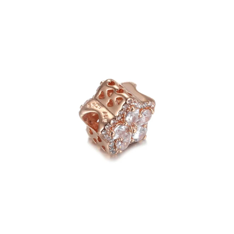 (bilde for) Pandora Funklende Snøfnugg Pavé Charm - 789224C01 - Vis 2