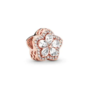 (bilde for) Pandora Funklende Snøfnugg Pavé Charm - 789224C01