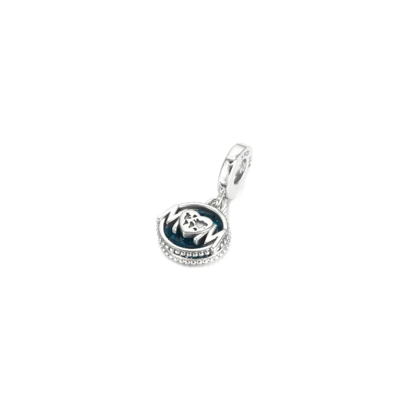 (bilde for) Pandora Glitrende Klode Mor Hengende Charm - 799368C01 - Vis 3