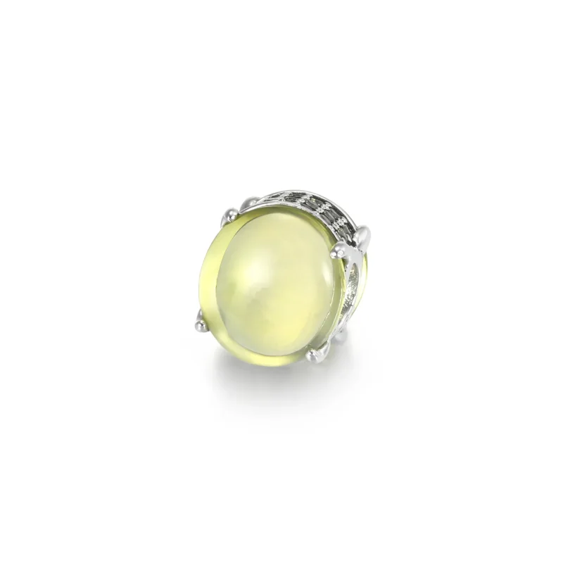 (bilde for) Pandora Grønn Oval Cabochon Charm - 799309C02 - Vis 2