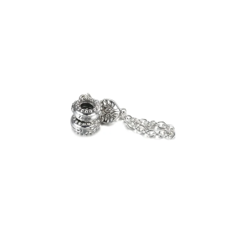 (bilde for) Pandora Hjerte Familietre Sikkerhetskjede Charm - 799293C00 - Vis 4