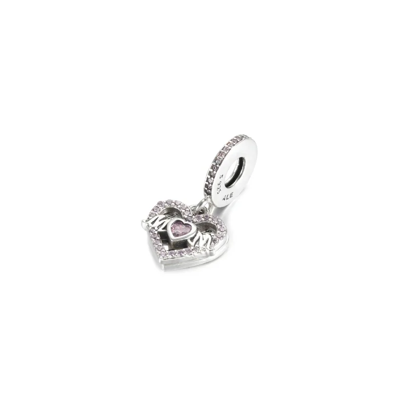 (bilde for) Pandora Hjerte og Mor Hengende Charm - 799402C01 - Vis 3