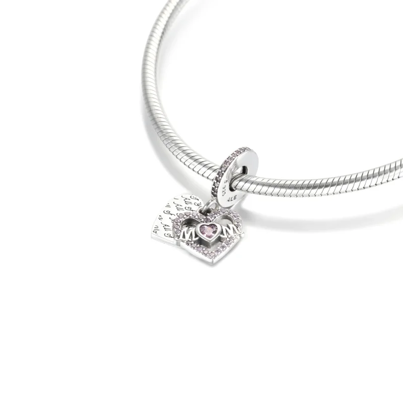 (bilde for) Pandora Hjerte og Mor Hengende Charm - 799402C01 - Vis 5