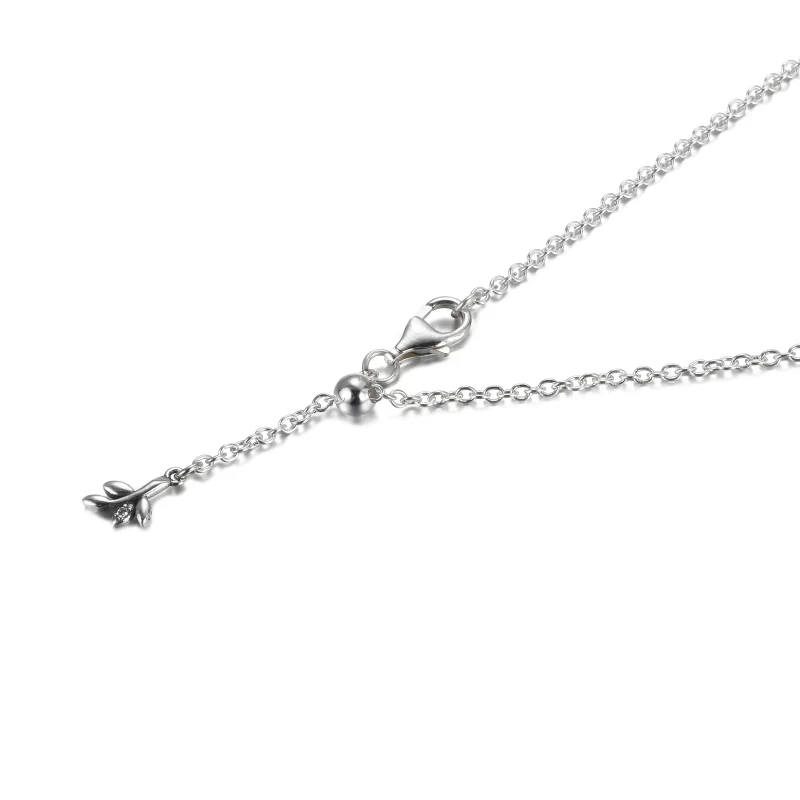 (bilde for) Pandora Hjerteformet Familietre Collierhalskjede - 399261C01 - Vis 4