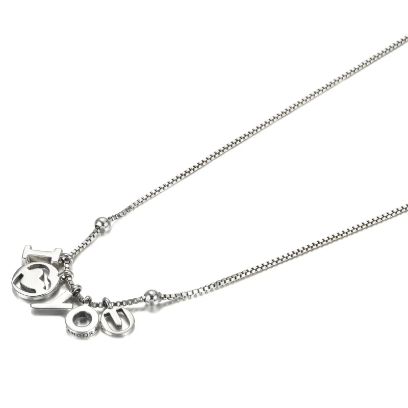 (bilde for) Pandora I Love You Necklace - 396580-60 - Vis 2