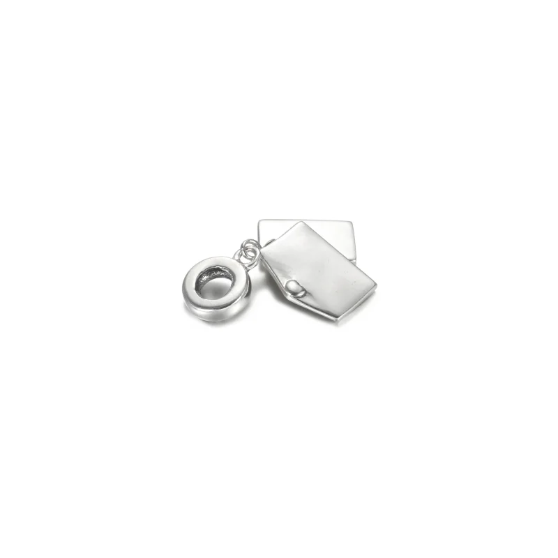 (bilde for) Pandora Inngravert Bokstav og Konvolutt Hengende Charm - 799274C00 - Vis 4