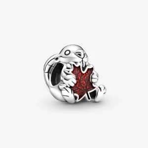 (bilde for) Pandora Kanadisk Bever og Lønneblad Charm - 799394C01