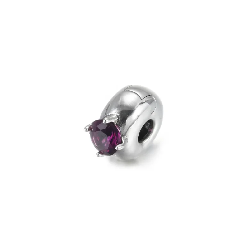(bilde for) Pandora Lilla Rund Solitaire Klemmecharm - 799204C02 - Vis 3