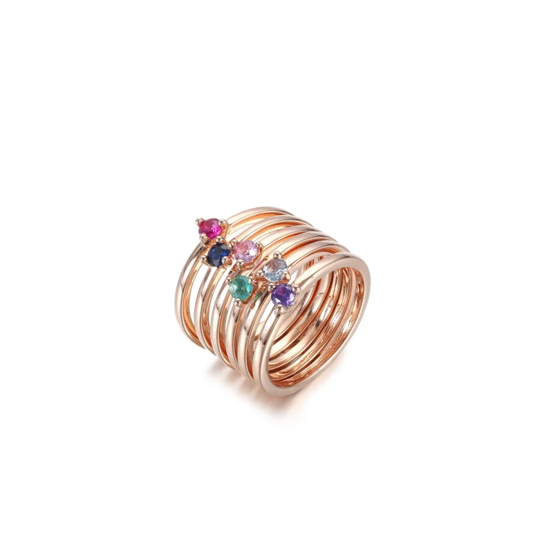 (bilde for) Pandora Lys Blå Solitaire Ring - 189259C02 - Vis 2
