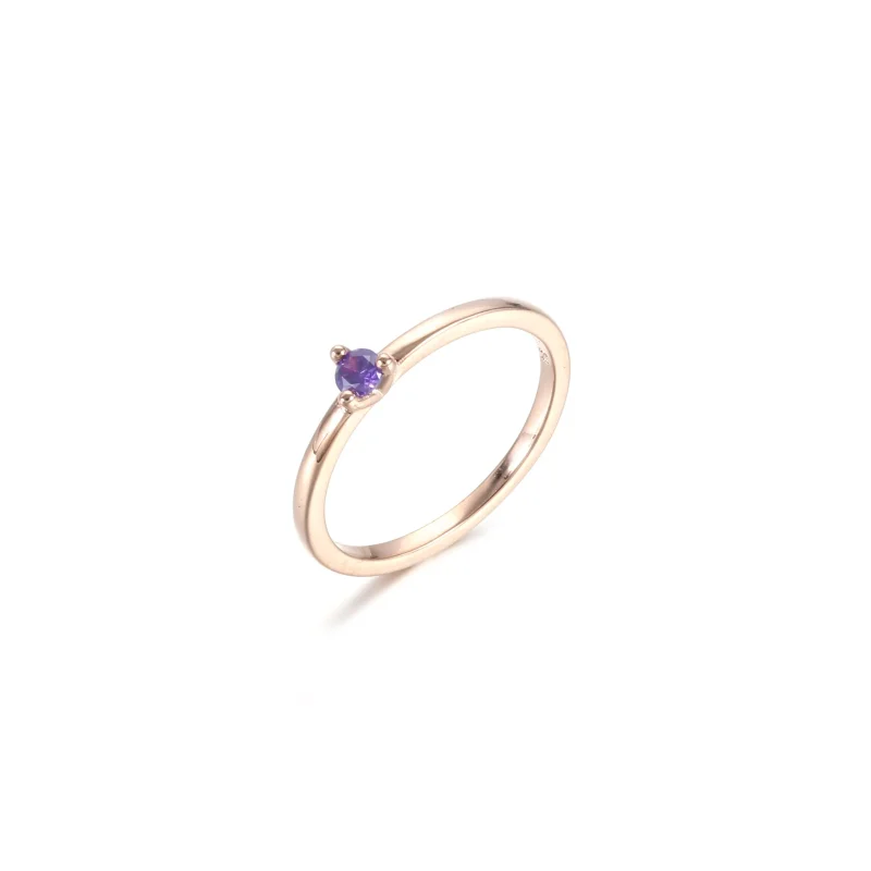 (bilde for) Pandora Lys Blå Solitaire Ring - 189259C02 - Vis 5