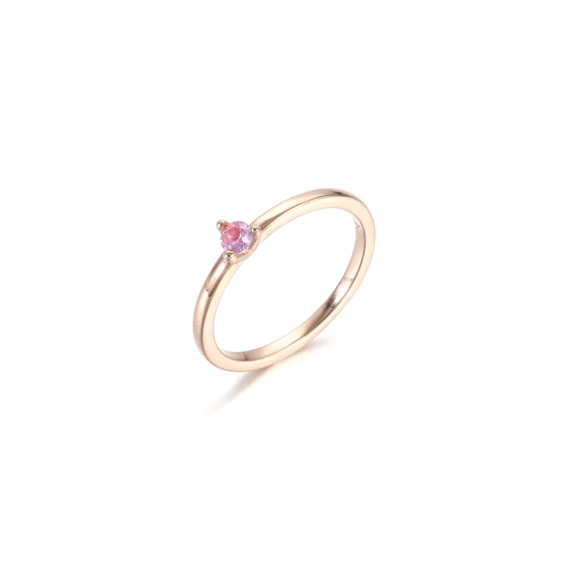 (bilde for) Pandora Lys Blå Solitaire Ring - 189259C02 - Vis 6
