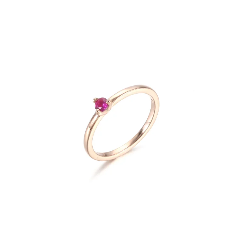 (bilde for) Pandora Lys Blå Solitaire Ring - 189259C02 - Vis 9
