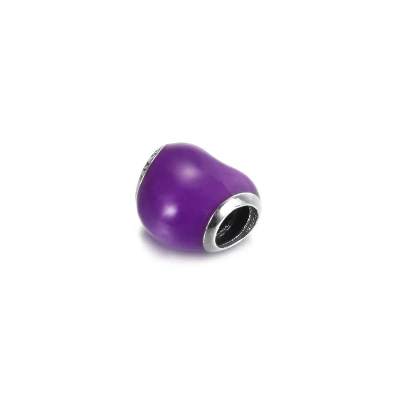 (bilde for) Pandora Metallisk Purpurfarget Hjerte Charm - 799291C01 - Vis 2