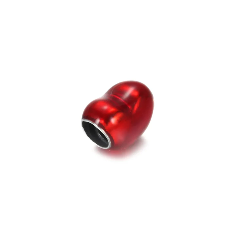 (bilde for) Pandora Metallisk Rød Hjerte Charm - 799291C02 - Vis 4