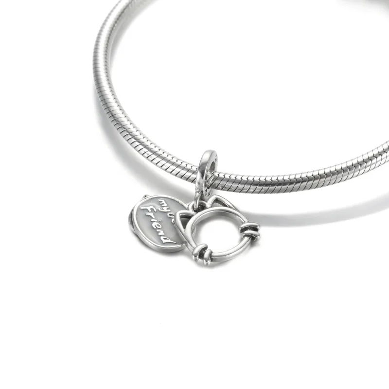 (bilde for) Pandora Min Katt Hengende Charm - 799329C01 - Vis 5