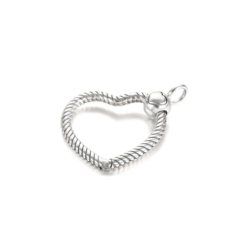 (bilde for) Pandora Moments Hjerte Charm Pendant - 399384C00 - Vis 2