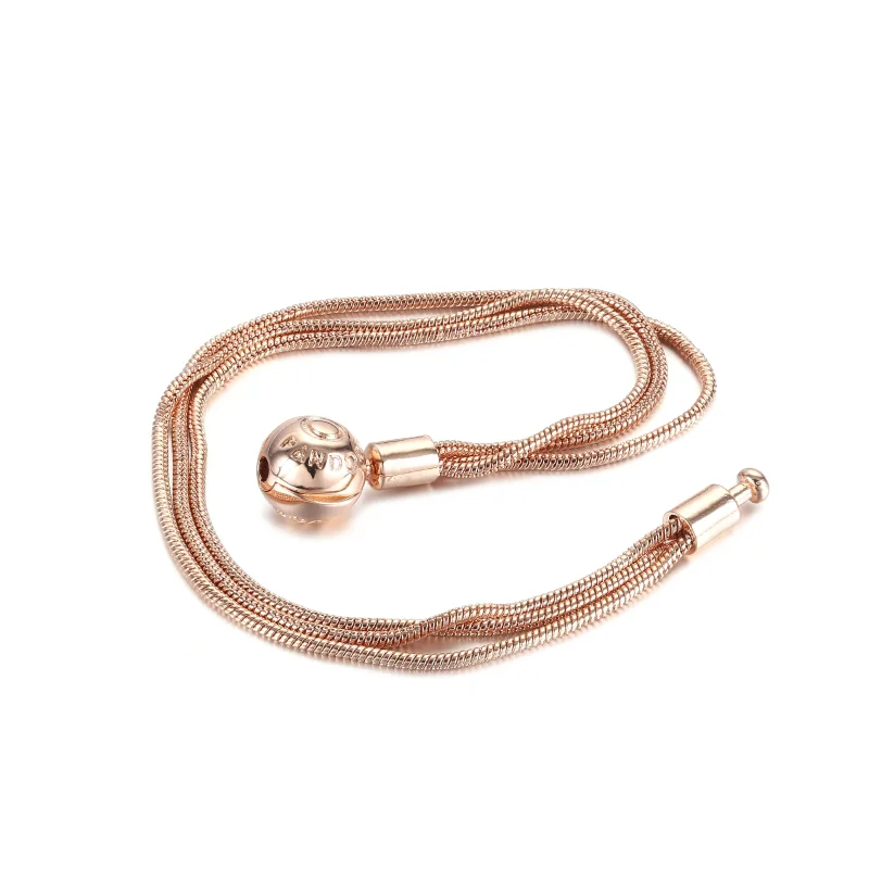 (bilde for) Pandora Moments Multi Slangekjedearmbånd - 589338C00 - Vis 5