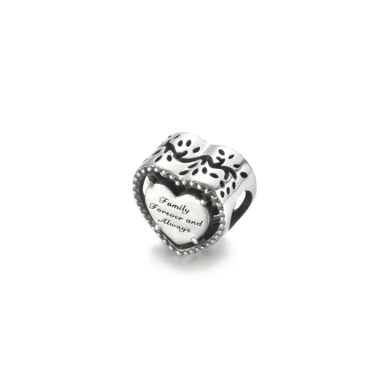 (bilde for) Pandora Åpent Hjerte og Familietre Charm - 799413C01 - Vis 3