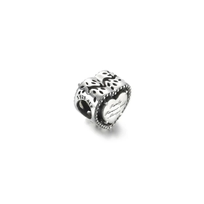 (bilde for) Pandora Åpent Hjerte og Familietre Charm - 799413C01 - Vis 4
