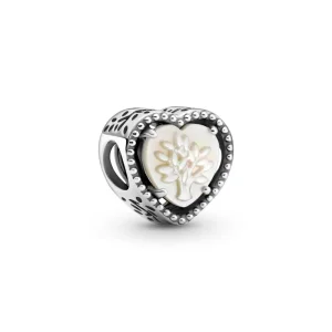 Pandora Åpent Hjerte og Familietre Charm - 799413C01 (bilde for) Pandora Åpent Hjerte og Familietre Charm - 799413C01