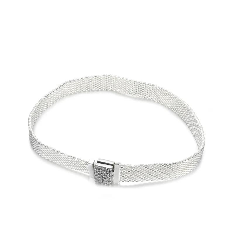 (bilde for) Pandora Reflexions Funklende Klemme Armbånd - 599166C01 - Vis 2