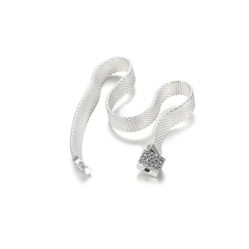 (bilde for) Pandora Reflexions Funklende Klemme Armbånd - 599166C01 - Vis 4