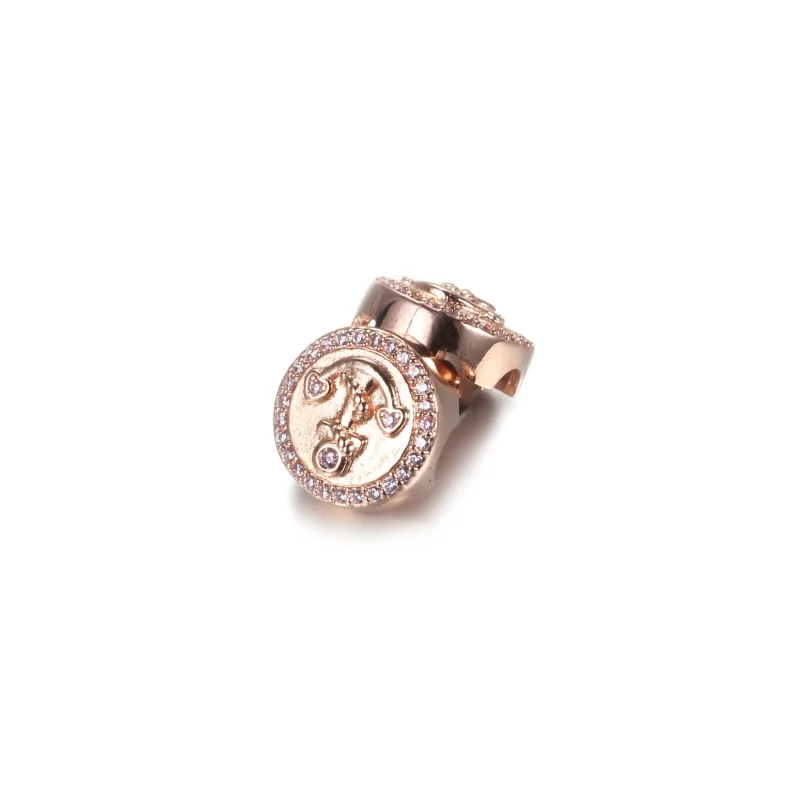 (bilde for) Pandora Rosa Funklende Anker Klemmecharm - 789019C01 - Vis 3