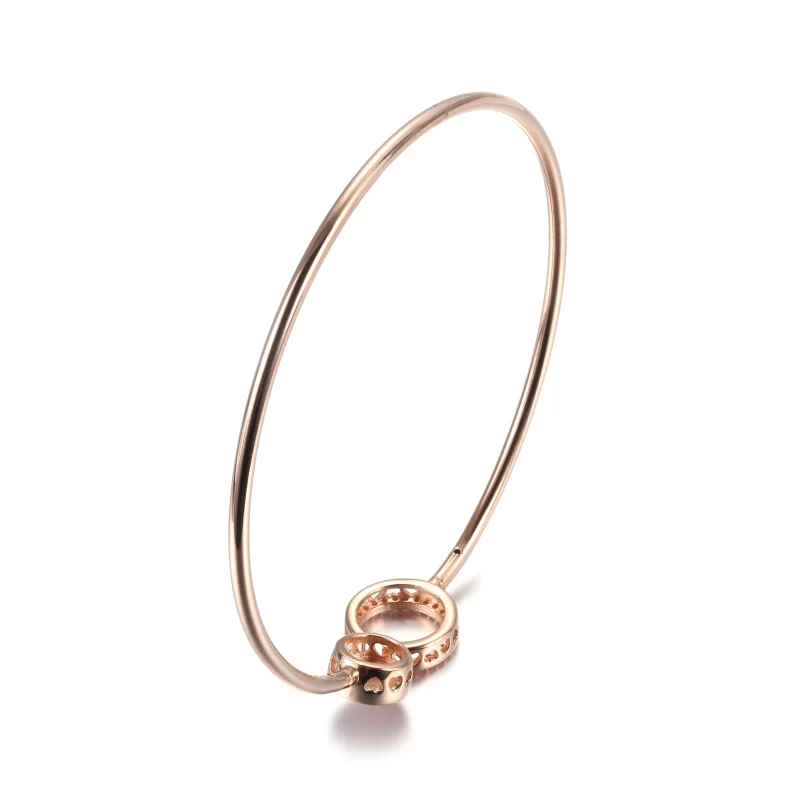 (bilde for) Pandora Rosa Virvel Bangle - 589287C01 - Vis 5