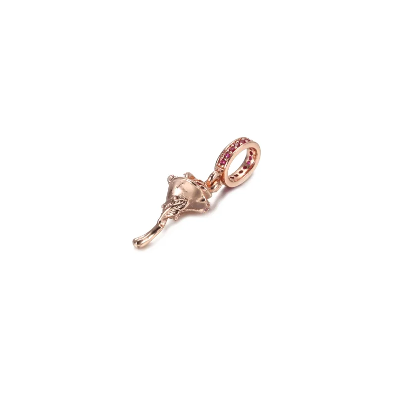(bilde for) Pandora Roseblomster Hengende Charm - 789312C01 - Vis 2