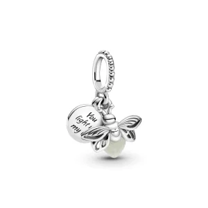 (bilde for) Pandora Selvlysende Ildflue Hengende Charm - 799352C01